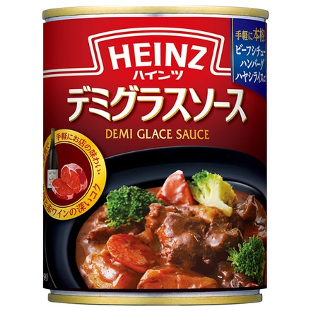 ハインツ デミグラスソース 290g缶×12個入×(2ケース)|一般食品 調味料 ソース デミグラス HEINZ