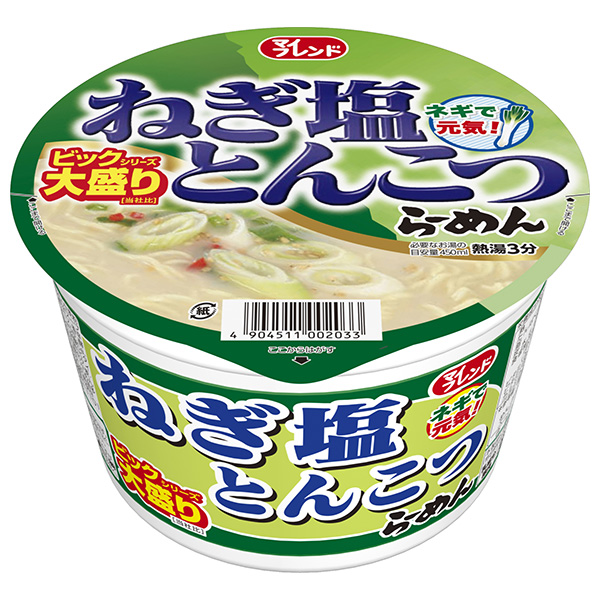 大黒食品工業 マイフレンド ビック ねぎ塩とんこつらーめん 103g×12個入|インスタント カップ麺 ネギ塩 豚骨ラーメン