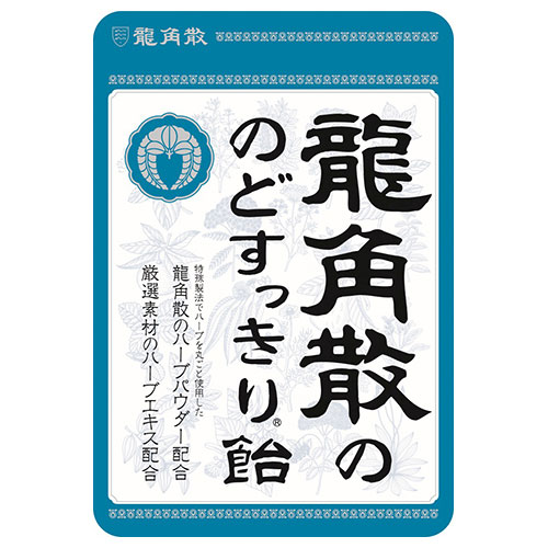 龍角散 龍角散ののどすっきり飴 88g×6袋入|飴 のど飴 ハーブパウダー配合 ハーブエキス配合