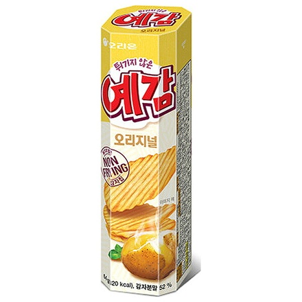 オリオンジャコー オリオン イェガム オリジナル味 64g×20袋入|オリオン スナック菓子 イェガム オリジナル味 ノンフライ 韓国 お菓子 美味しい おつまみ