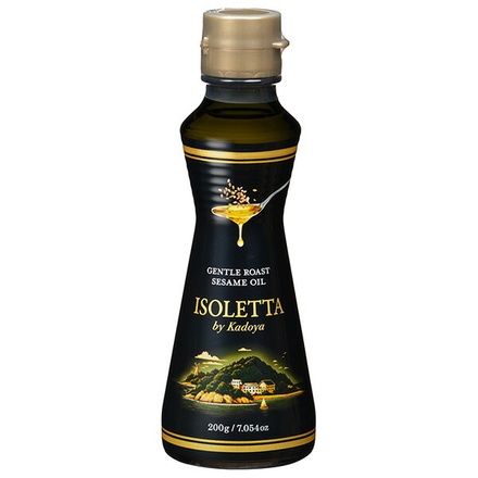 かどや製油 ISOLETTA 200g瓶×20本入|一般食品 調味料 胡麻油 イゾレッタ 瓶 油