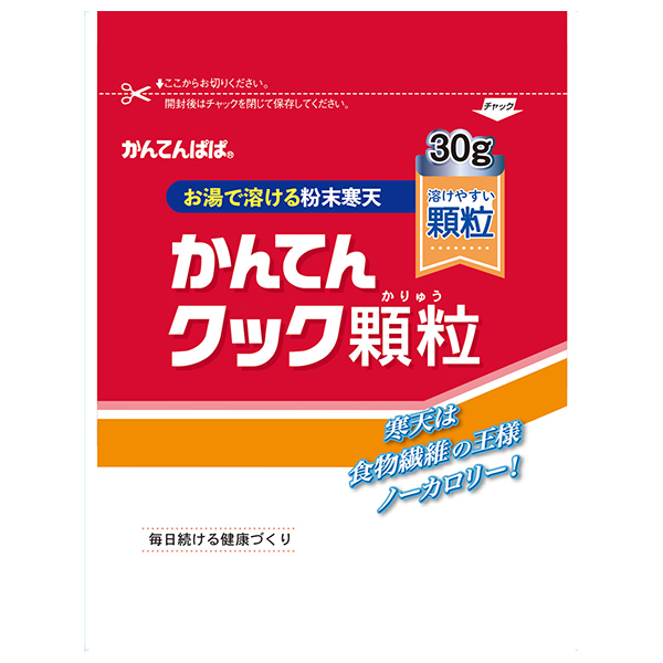 伊那食品工業 寒天クック 顆粒 30g×10個入|寒天 顆粒 袋