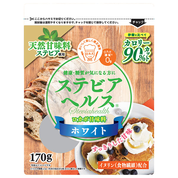 日本リコス ステビアヘルス ホワイト 170g袋×6袋入|嗜好品 甘味料 調味料 低カロリー