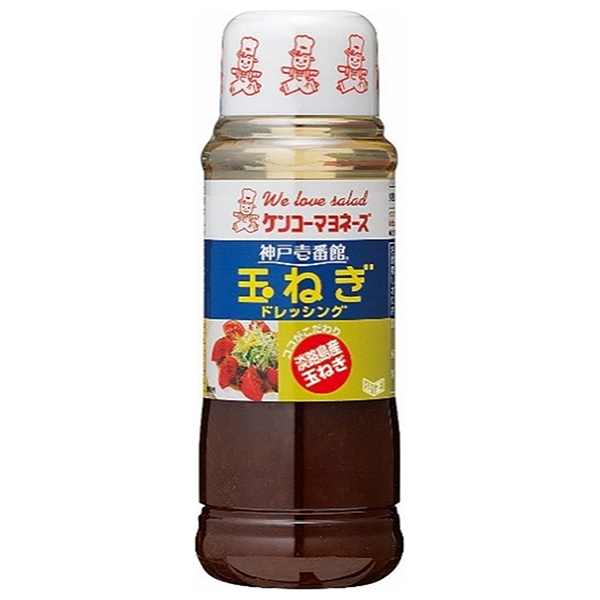 ケンコーマヨネーズ 神戸壱番館 玉ねぎドレッシング 300ml×12本入|調味料 ドレッシング たまねぎ 玉葱 タマネギ オニオン