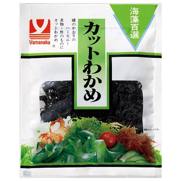 ヤマナカフーズ カットわかめ(中国産) 12g×10袋入|乾物 わかめ 海藻
