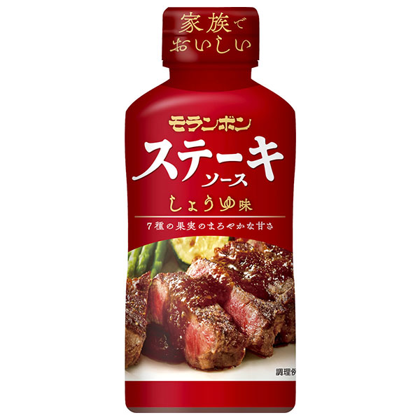 モランボン ステーキソース しょうゆ味 225g×10本入|調味料 ソース