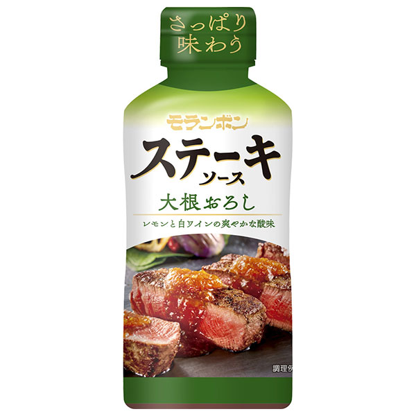 モランボン ステーキソース 大根おろし 225g×10本入|調味料 ソース