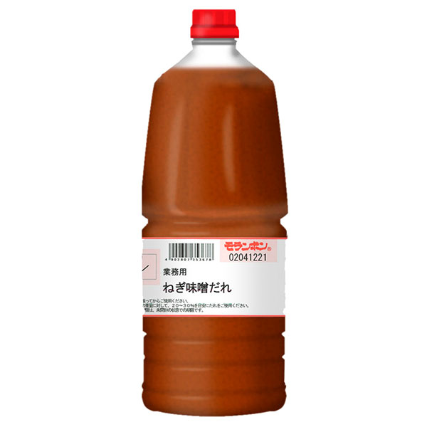 モランボン 業務用 ねぎ味噌だれ 2.05kg×2本入|調味料 タレ 焼肉 味噌