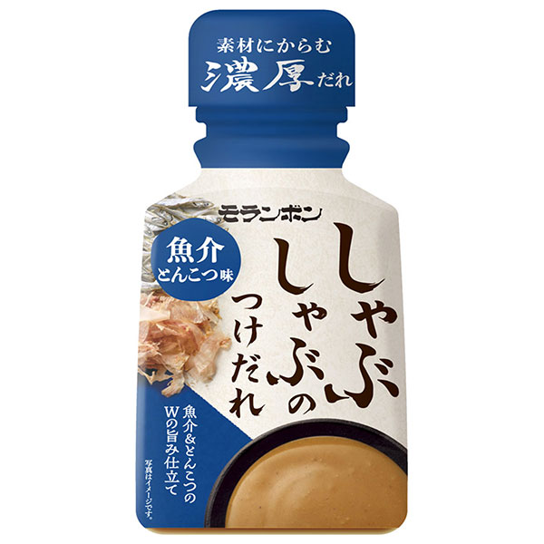 モランボン しゃぶしゃぶのつけだれ 魚介とんこつ味 170g×10本入|調味料 たれ しゃぶしゃぶ 鍋 魚介 豚骨 トンコツ