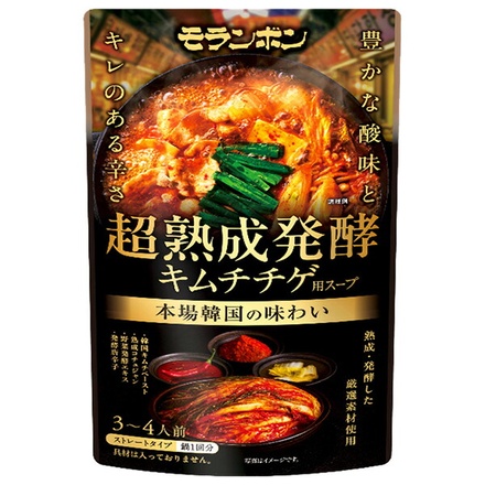 モランボン 超熟成発酵 キムチチゲ 用 スーフ ゜ 700g×10袋入|調味料 ストレート 鍋スープ 鍋つゆ キムチ チゲ 韓国