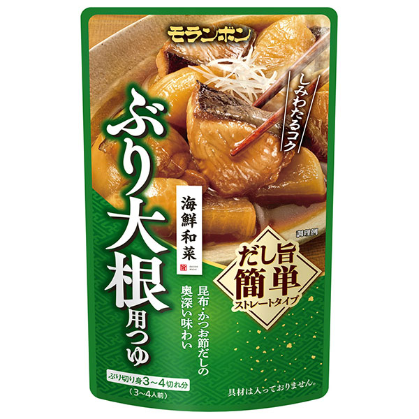 モランボン 海鮮和菜 ぶり大根用つゆ 300g×10袋入|調味料 料理の素 ぶり大根 つゆ