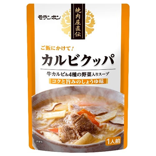 モランボン 焼肉屋直伝 カルビクッパ 350g×6袋入|調味料 韓国料理 カルビ 雑炊