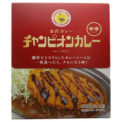 チャンピオンカレー チャンピオンカレー レトルト 中辛 180g×40箱入|一般食品 カレー レトルト 中辛