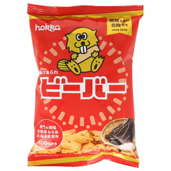 北陸製菓 ビーバー 55g×12袋入×(2ケース)|お菓子 おかし おやつ 米菓