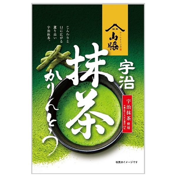 山脇製菓 宇治抹茶かりんとう 90g×12袋入 メーカー 問屋直送|抹茶 かりんとう 和菓子