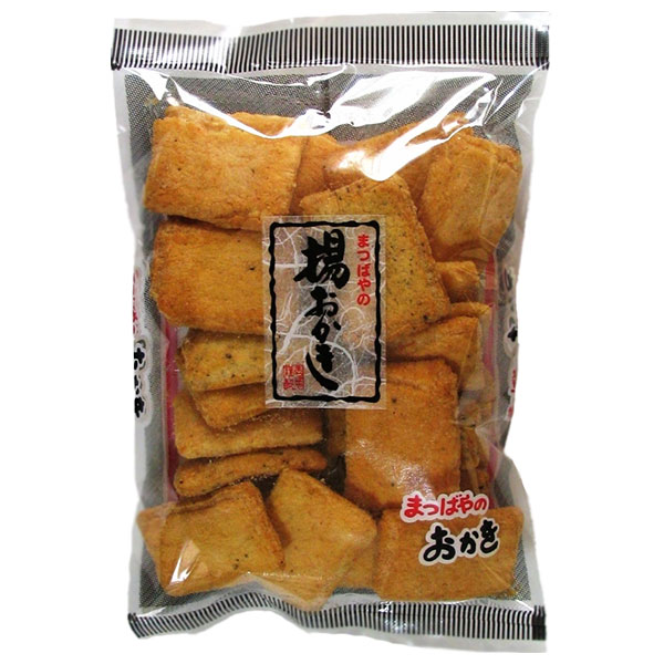 まつばや 揚げおかき 135g×10袋入 メーカー 問屋直送|お菓子 和菓子 おかき せんべい