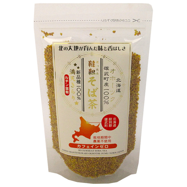 天保堂 北海道 韃靼そば茶 満天きらり 120g×5袋入|そば茶 インスタント お茶 嗜好品 健康茶