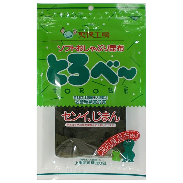 上田昆布 とろべー 20g×12袋入 メーカー 問屋直送|お菓子 昆布 おつまみ こんぶ
