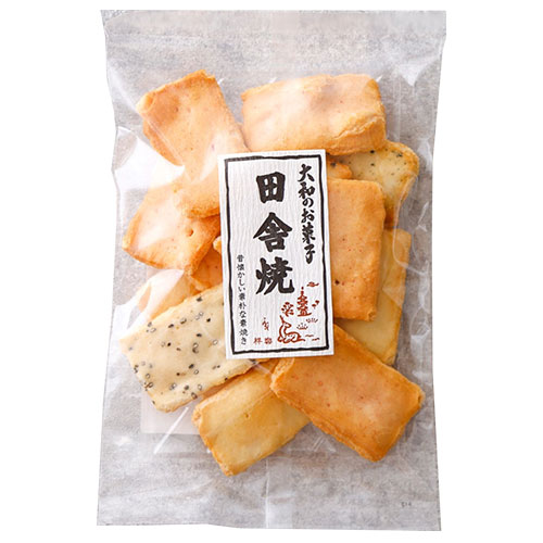 奈良祥樂 大和のお菓子 田舎焼 80g×12袋入 メーカー 問屋直送|お菓子 焼き菓子 あられ せんべい おかき