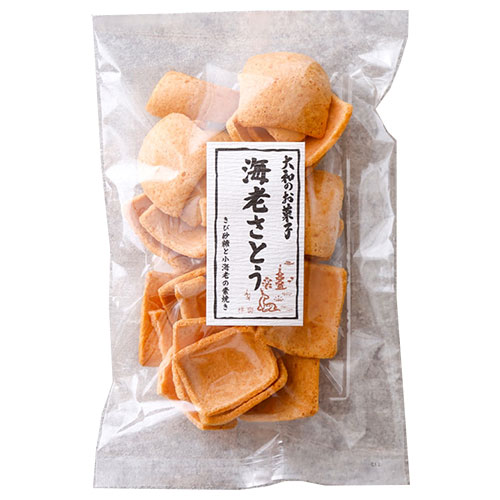 奈良祥樂 大和のお菓子 海老さとう 80g×12袋入 メーカー 問屋直送|お菓子 焼き菓子 あられ せんべい おかき