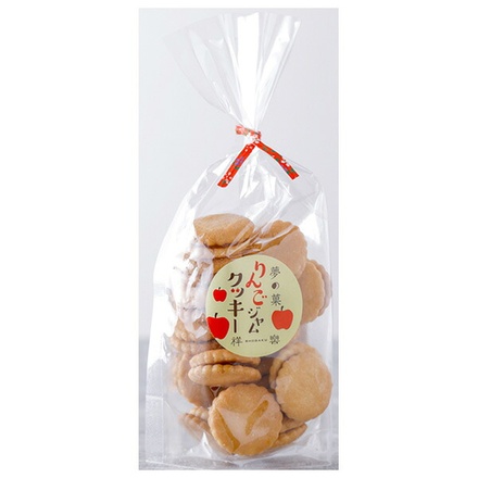 奈良祥樂 夢の菓 りんごジャムクッキー 85g×12袋入 メーカー 問屋直送|お菓子 クラッカー りんご サンド ジャム 手土産 りんごジャム おやつ 通販 取り寄せ