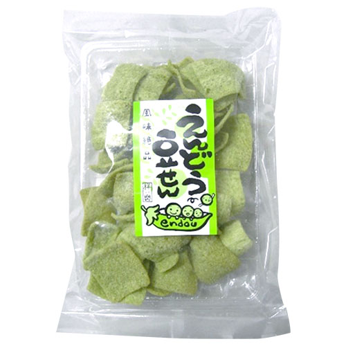 奈良祥樂 えんどう豆せん 55g×15袋入 メーカー 問屋直送|お菓子 焼き菓子 せんべい 豆