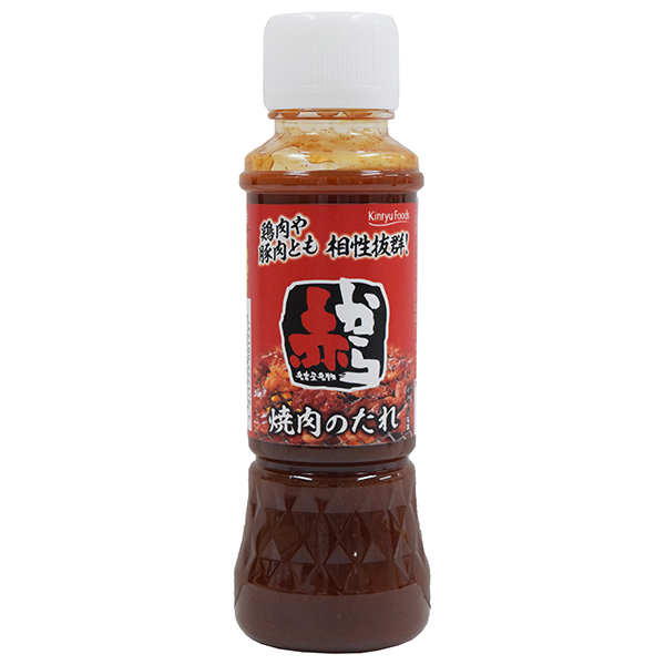 キンリューフーズ 赤から焼肉のたれ 230gペットボトル×12本入|タレ 調味料 焼肉のたれ