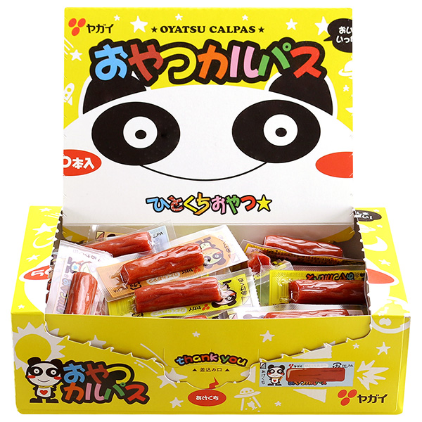 ヤガイ おやつカルパス 3.4g×50本入|お菓子 おつまみ ドライソーセージ カルパス