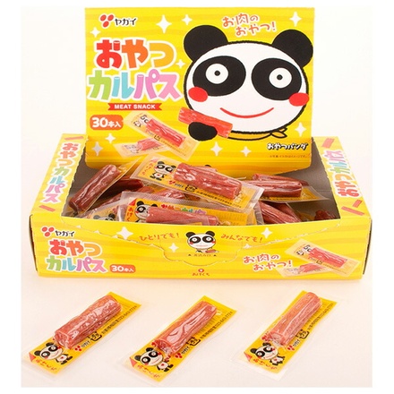 ヤガイ おやつカルパス 3.4g×30本入×(2ケース)|お菓子 おつまみ ドライソーセージ カルパス