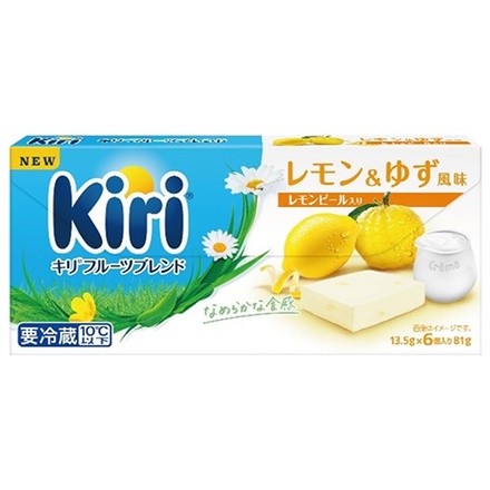 伊藤ハム キリ フルーツブレンド レモン&ゆず風味 81g×12個入 メーカー 問屋直送|チーズ キリ フルーツ