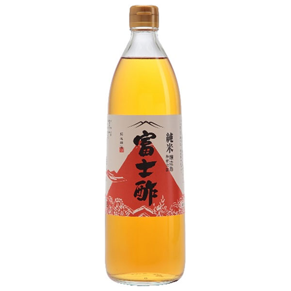 飯尾醸造 純米 富士酢 900ml瓶×12本入|調味料 酢 米 瓶 ビン