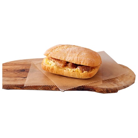 ベルリーベ チャバタサンド 照り焼きチキン & たまご 30個入 冷凍商品|パン 冷凍 ロールパン 冷凍パン サンドイッチ