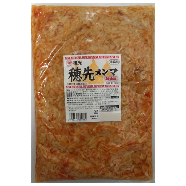 桃光 桃光の穂先メンマ 業務用 1kg×1個入|一般食品 業務用 めんま メンマ