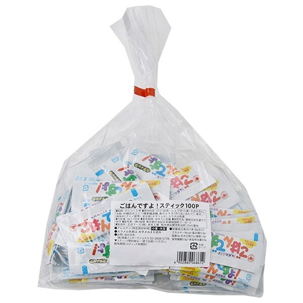 桃光 桃屋 ごはんですよ! スティック 100P (8g×100P)×1個入|一般食品 佃煮 ごはんのおとも スティック 100本 のりつくだ煮