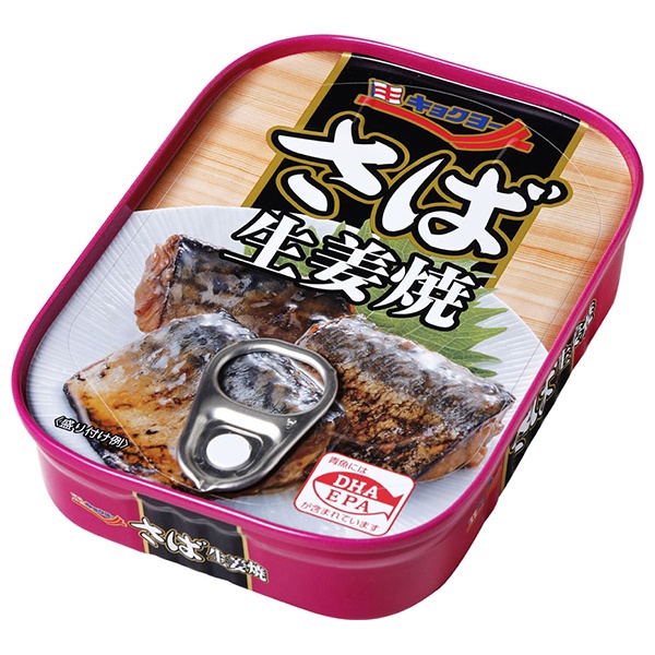 極洋 さば生姜焼 90g×30個入|缶詰 サバ 鯖 おかず 保存食 生姜焼
