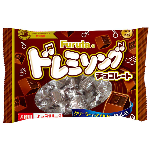 フルタ製菓 ドレミソングチョコ 122g×18袋入|お菓子 おやつ チョコ チョコレート ミルクチョコレート 個包装