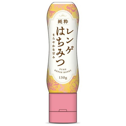 三洋通商 れんげ 純粋はちみつ 130g×15個入|はちみつ 蜂蜜 シロップ れんげ