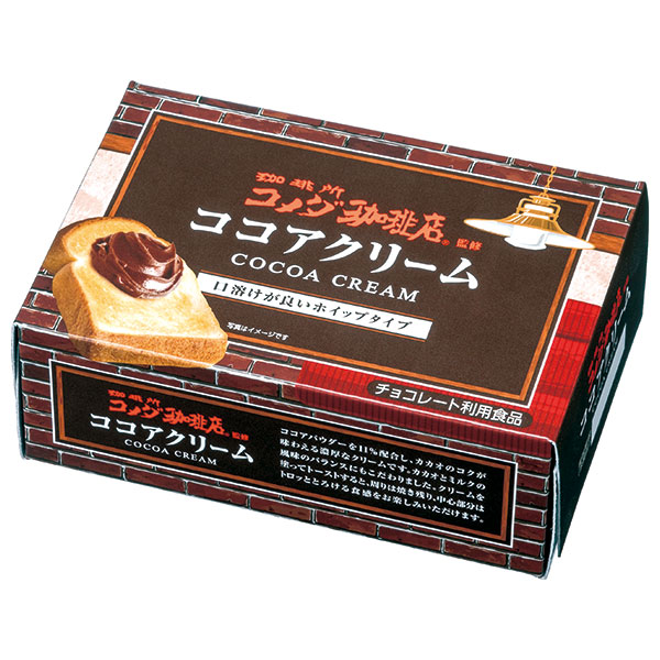 丸和油脂 コメダ珈琲監修 ココアクリーム 180g×6個入|学校給食 調味料 食品 スプレッド コメダ ココア チョコレート カカオ