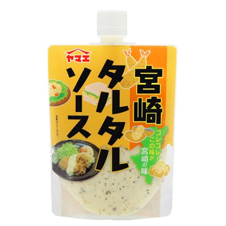 ヤマエ食品工業 宮崎タルタルソース 180gプラ×12本入|調味料 食品 タルタルソース