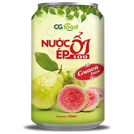 CGFOOD グァバ果汁入り飲料 330ml缶×24本入|グアバジュース グアバ グァバ グァバジュース