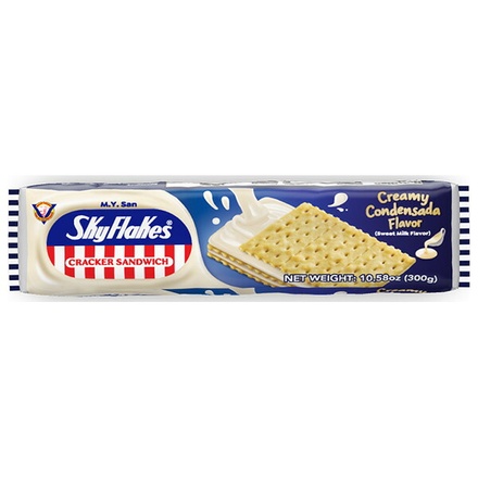 イマイ SkyF クラッカSコンデンスM 300g×15個入|サンドクラッカー ミルク フィリピン お菓子 輸入食品 おすすめ 通販 美味しい レビュー