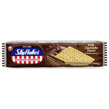 イマイ SkyF サンドクラッカーチョコ 300g×15個入|サンドクラッカー チョコレート フィリピン お菓子 輸入食品 おすすめ 通販 美味しい レビュー