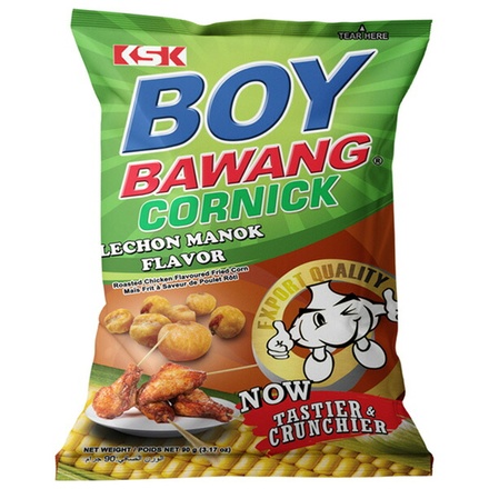 イマイ BOYBAWANG フライドコーン レチョンマノック 90g×20個入|フィリピン お菓子 スナック菓子 コーンスナック ローストチキン味 ハーブ スパイス