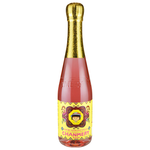 木村飲料 ちびまる子ちゃんシャンメリー ロゼ 360ml瓶×12本入|炭酸飲料 シャンメリー