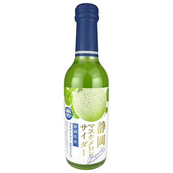 木村飲料 静岡マスクメロンサイダー 240ml瓶×20本入|炭酸飲料 サイダー 果汁 メロン系 瓶