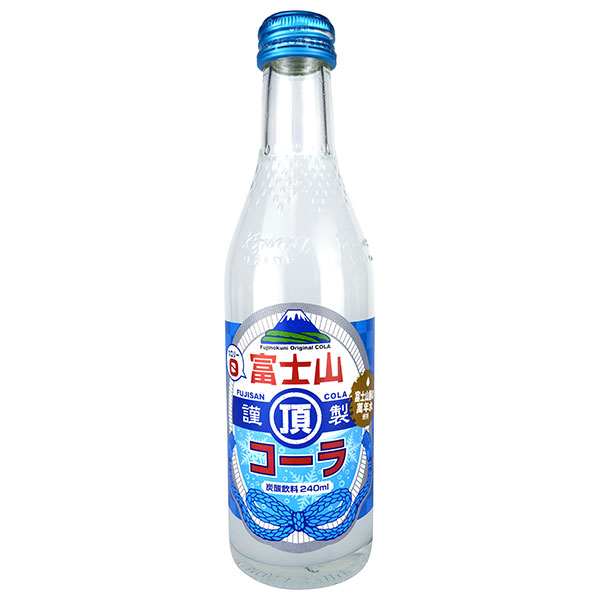 木村飲料 富士山頂コーラ 240ml瓶×20本入|炭酸飲料 コーラ ホワイトコーラ 瓶