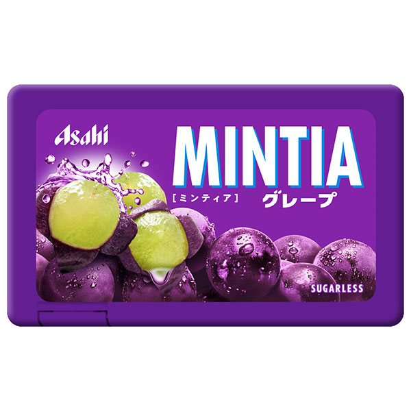 アサヒグループ食品 ミンティア グレープ 50粒×10個入×(2ケース)|お菓子 MINTIA 葡萄 ぶどう ブドウ タブレット