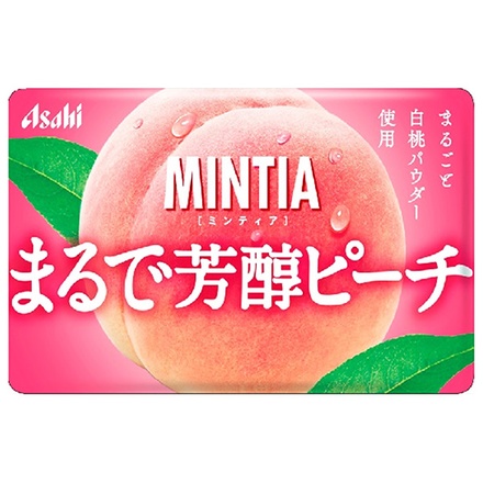 アサヒグループ食品 ミンティア まるで芳醇ピーチ 50粒×10個入|お菓子 MINTIA タブレット もも 桃 ピーチ