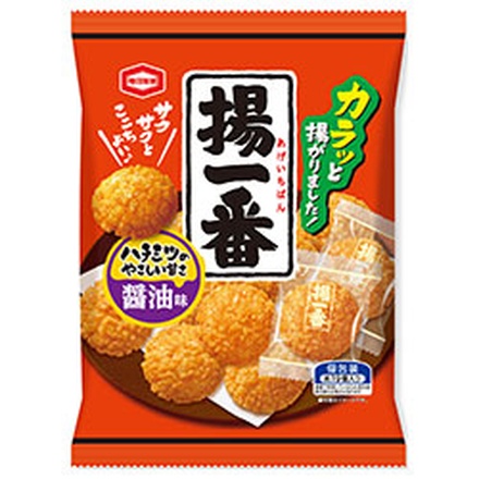亀田製菓 揚一番 138g×12袋入|お菓子 おつまみ せんべい 袋