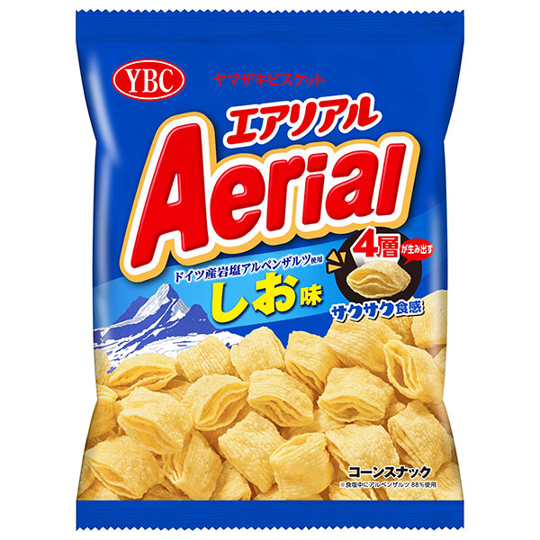 ヤマザキビスケット エアリアル アルペンザルツしお味 65g×12袋入|お菓子 Aerial スナック菓子 しお 塩